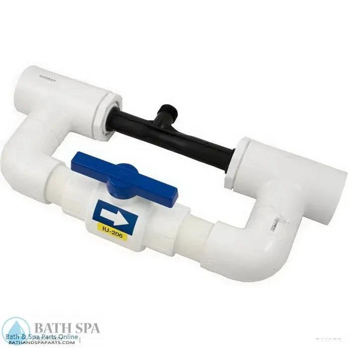 Del Ozone IU206 Injector Manifold 2 Inch Slip One Speed Adjustable for Pool Ozone System Spa Parts: Spa Ozone 43-133-1404_xl