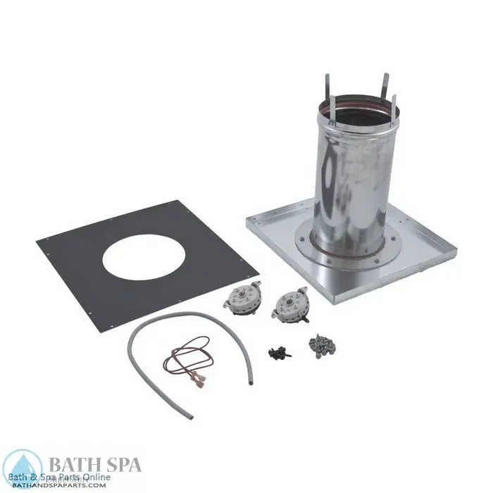 Hayward Universal H200FD Positive Pressure Indoor Vent Adapter (UHXPOSHZ12001) Spa Parts: Spa Heaters (Gas Heater Parts) 47-150-1675_xl