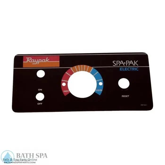 Raypak ELS Dial Plate (900615) Spa Parts: Spa Heaters (Raypak Spa Heater Parts) 47-197-1034_xl