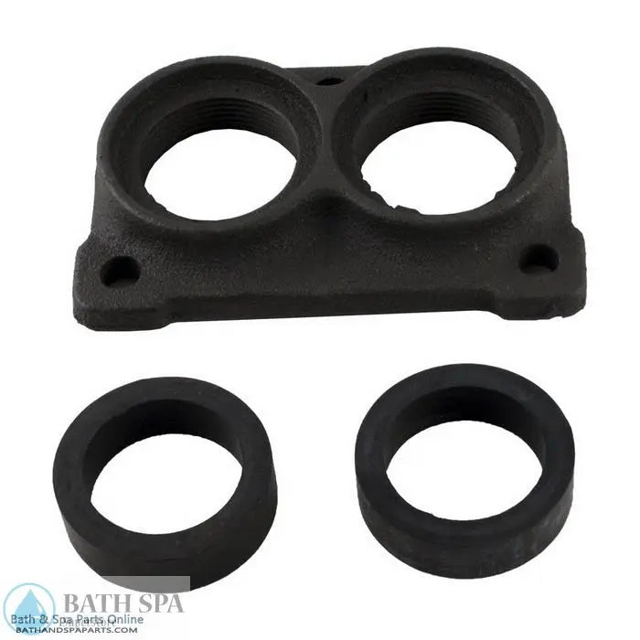 Raypak 53/53A/55A/153/155A/183A/185 In/Out Flange (002432F) Spa Parts: Spa Heaters (Raypak Spa Heater Parts) 47-197-1224_xl