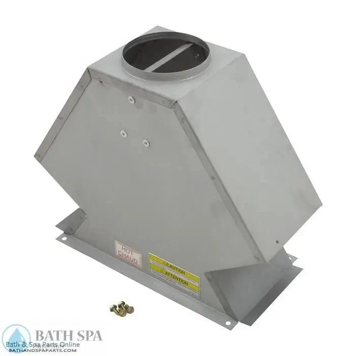 Raypak 55 Indoor Drafthood (003722) Spa Parts: Spa Heaters (Raypak Spa Heater Parts) 47-197-1309_xl