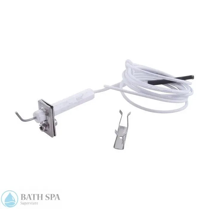 Raypak 55A/155A/R185/185,IID Electrode, W/High Tension Wire (007864F) Spa Parts: Spa Heaters (Raypak Spa Heater Parts) 47-197-1564_xl