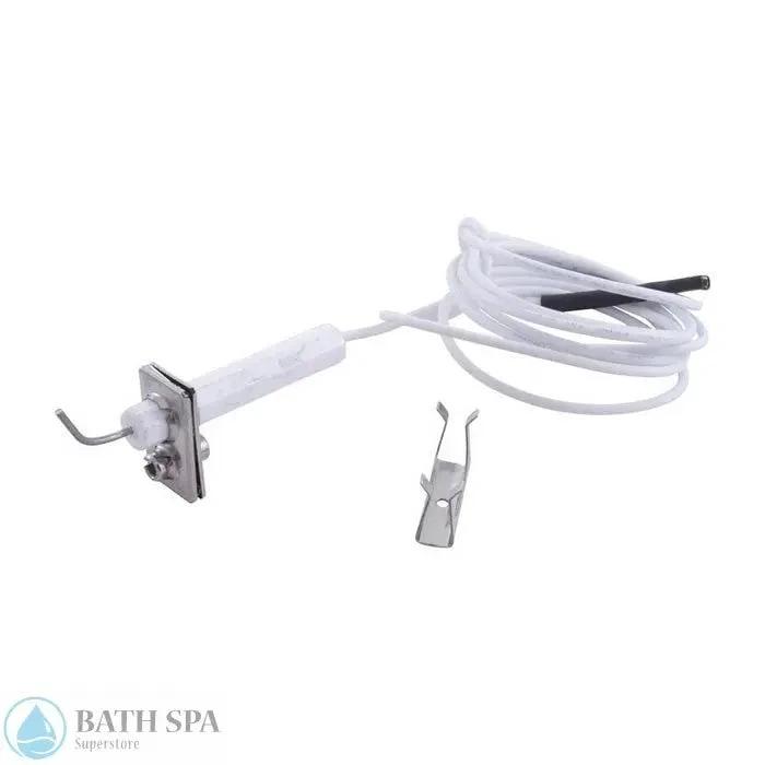 Raypak 55A/155A/R185/185,IID Electrode, W/High Tension Wire (007864F) Spa Parts: Spa Heaters (Raypak Spa Heater Parts) 47-197-1564_xl