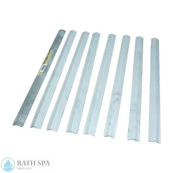 Raypak R265/R265A/R265B Baffle (005261F) Spa Parts: Spa Heaters (Raypak Spa Heater Parts) 47-197-1672_xl