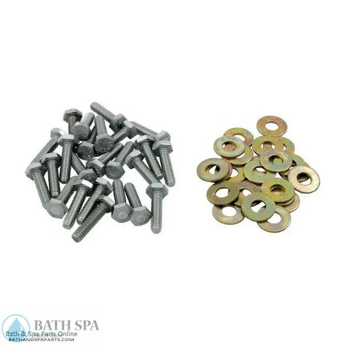 Raypak 185/R185A/R185B Header Bolt Kit (006712F) Spa Parts: Spa Heaters (Raypak Spa Heater Parts) 47-197-1726_xl