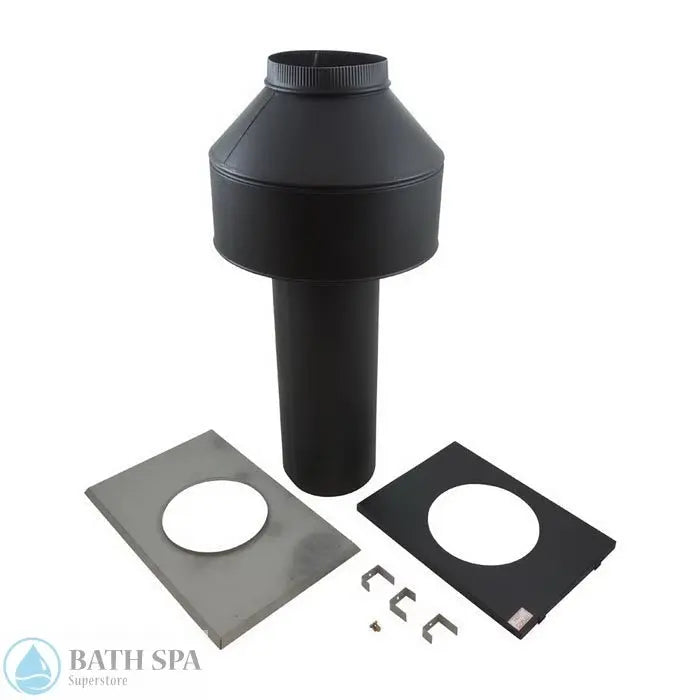 Raypak 406A/407A Outdoor Stack Assembly (009837) Spa Parts: Spa Heaters (Raypak Spa Heater Parts) 47-197-2077_xl