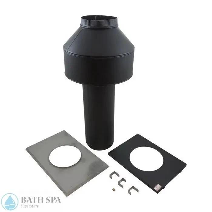 Raypak 406A/407A Outdoor Stack Assembly (009837) Spa Parts: Spa Heaters (Raypak Spa Heater Parts) 47-197-2077_xl