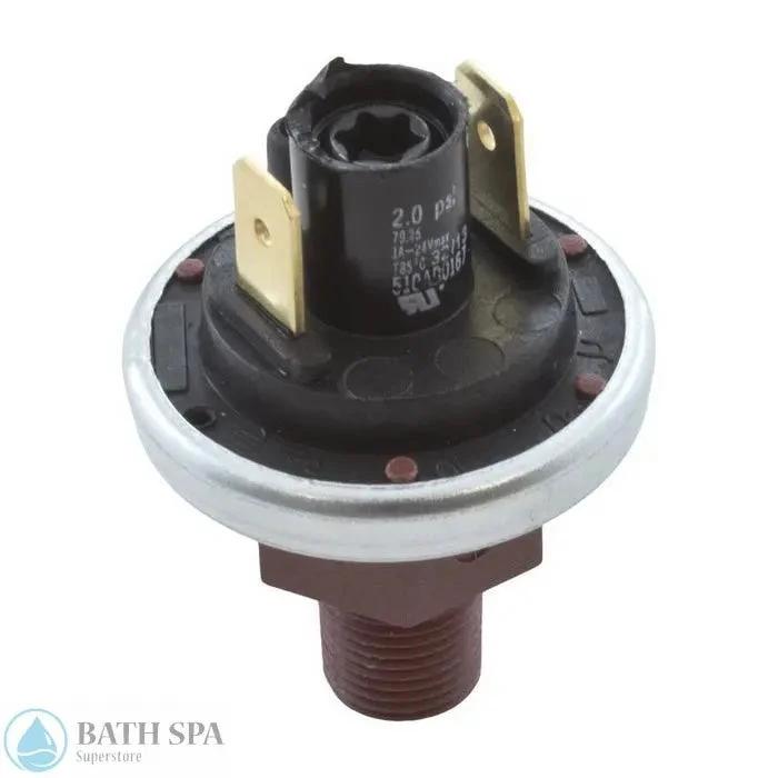 Gecko Pressure Switch 1A One Eighth MPT SPNO 2Psi DTEC 1 510AD0167 for Industrial Interfaces Spa Parts: Spa Pressure Switches 47-439-1295_XL