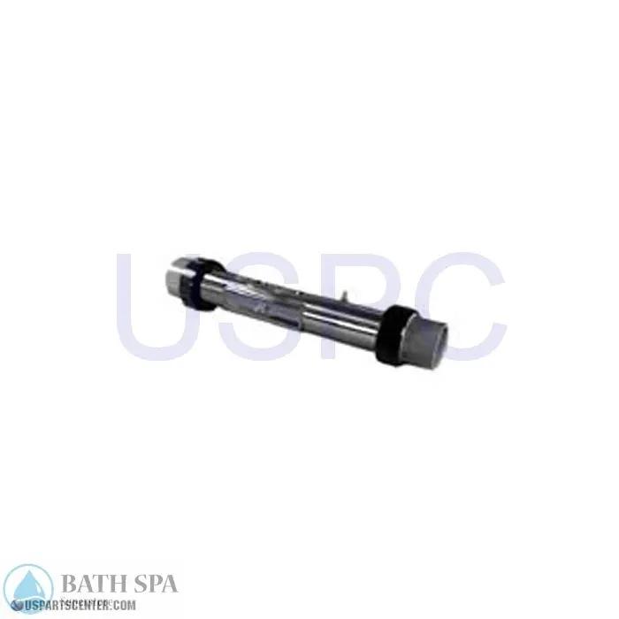 Heater Element 15" Flo- Thru Heater Housing With External Thermowells Spa Parts 48-2020