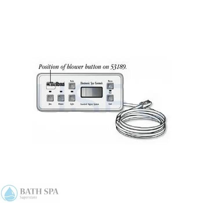 Balboa Topside - Standard M Series 1 Pump/1 w/o Blower Spa Parts 51057