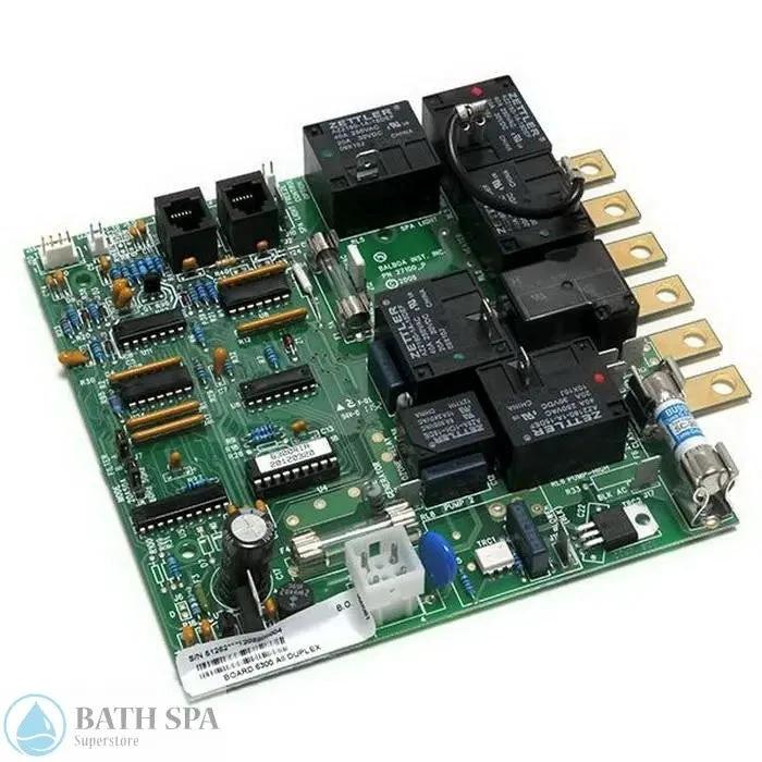 Balboa Circuit Board - 6300 Duplex (51262) Spa Parts: Spa Circuit Boards (Balboa) 51262_lar