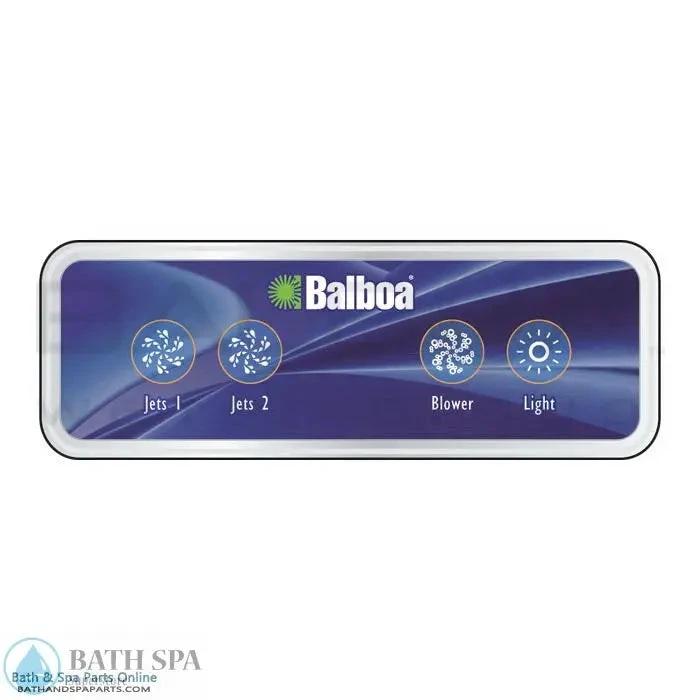 Balboa E4 Auxiliary Serial Standard Spa Topside Panel (51574-01) Spa Parts: Spa Topside Panels (Balboa Topside Panels) 51574-01_lar