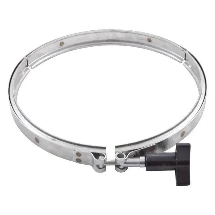 A&A Manufacturing Band Clamp ,5 & 6 Port Top Feed Stainless Steel (518109) Pool Parts: Pool Cleaner In-Floor Valves 518109