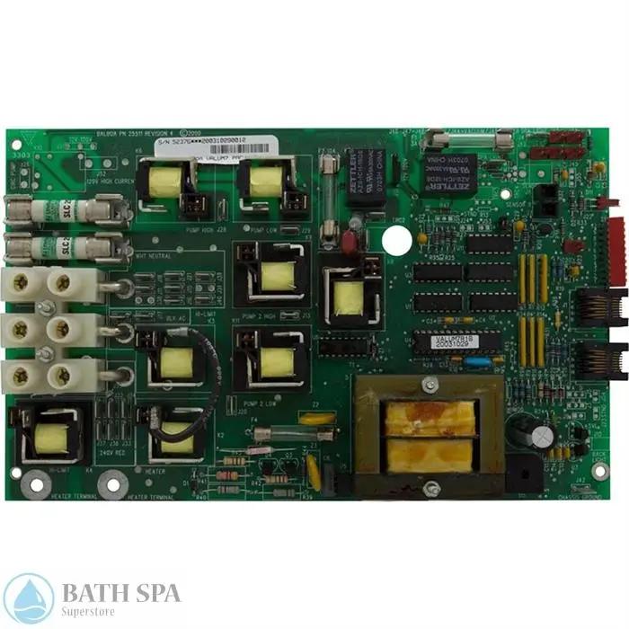 Balboa Circuit Board, 2000 Value, M7, S7 Circuit Board (52376) Spa Parts 52376.1