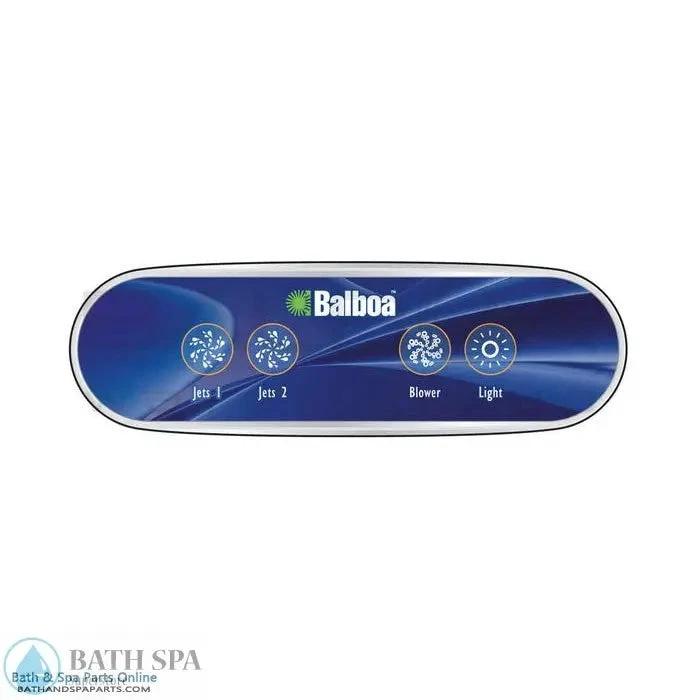 Balboa AX40 E4 Spa Topside Panel (52678) Spa Parts: Spa Topside Panels (Balboa Topside Panels) 52678_lar