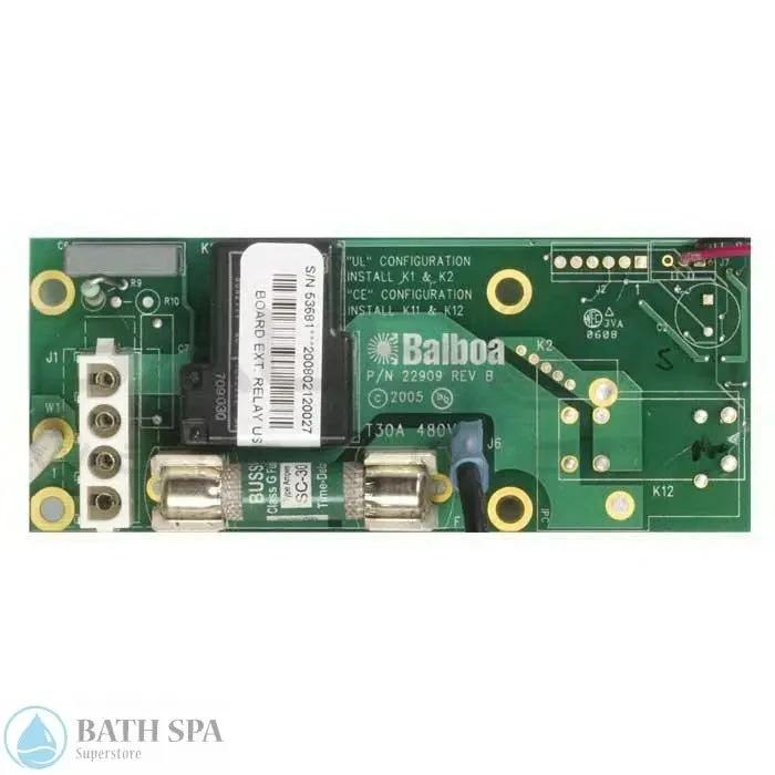 Balboa Circuit Board - Ext. Relay US W/30Amp (53681) Spa Parts: Spa Circuit Boards (Balboa) 53681_lar