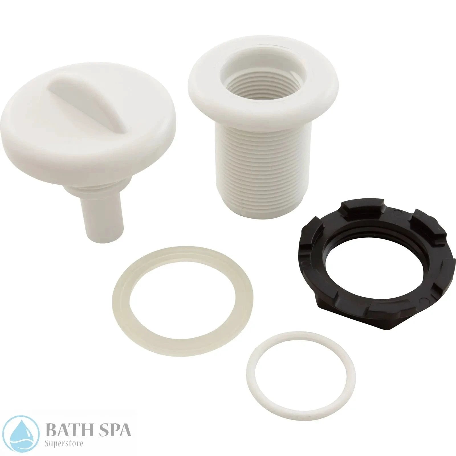 Balboa 1 Inch Air Control Assembly White 10-2100 Spa Component Spa Parts: Spa Air Controls 54-470-5150_5-PARTS__XL