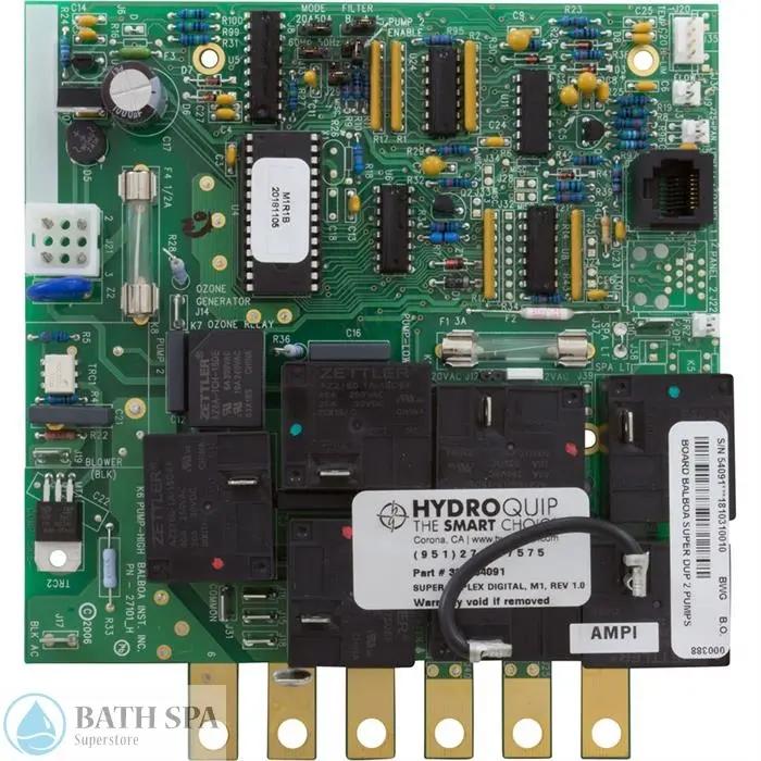 Balboa Circuit Board, Super Duplex Digital (54091) Spa Parts: Spa Circuit Boards (Balboa) 54091.1