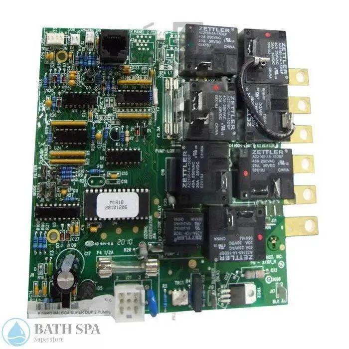 Balboa Circuit Board - Coleman, 400R2/3A-D, Deluxe Digital (110-118) 54091 Spa Parts: Spa Circuit Boards (Balboa) 54091_lar