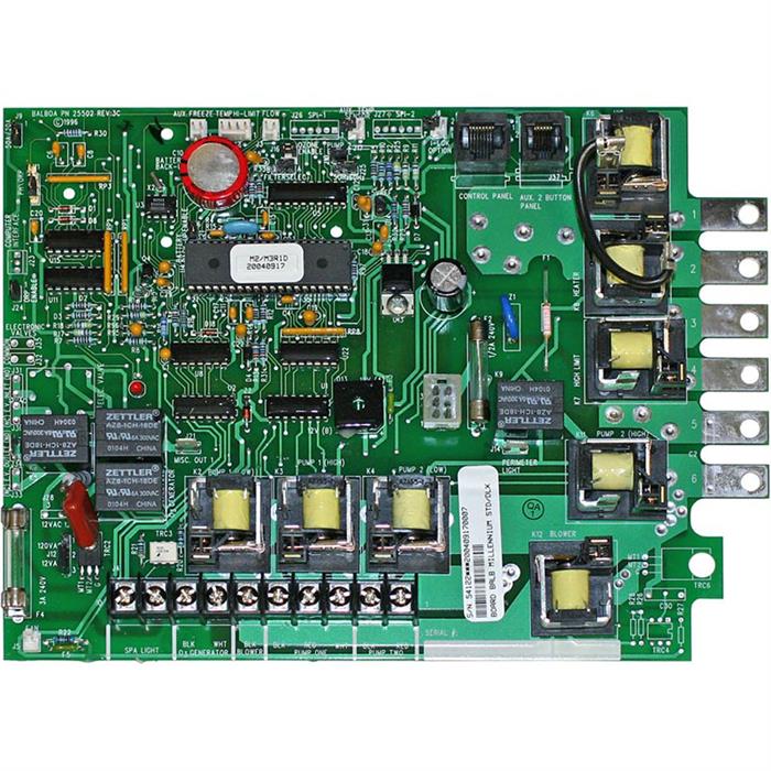 Balboa Circuit Board, M2 & M3 Standard & Deluxe (54122)