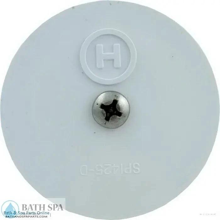 Hayward White Spinner Valve Assembly (SPX1425DA) PVC Plastic Fittings & Valves: Inlet/Outlet Fittings 55-150-2502_xl