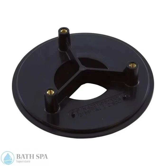 AquaStar Wall Fitting 4 Inch Diameter Black Two Inch MPT To One And A Half Inch Slip Model 42OT15S102 Pool Parts: Pool Main Drain 55-300-1016_XL