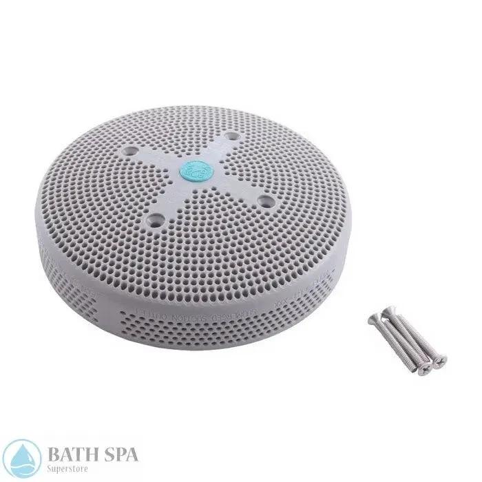 AquaStar 6 Inch Suction Cover With Screws Light Grey For Pool Circulation 244 GPM Model 6HP103 Spa Parts: Spa Suctions (VGB Approved) 55-300-1037_XL