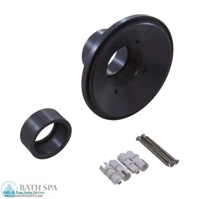 AquaStar 6 Inch Wall Fitting With Two And Three Eighths Inches HS And 2 Inch Slip Dark Grey RND105 Pool Parts: Pool Main Drain 55-300-1056_XL