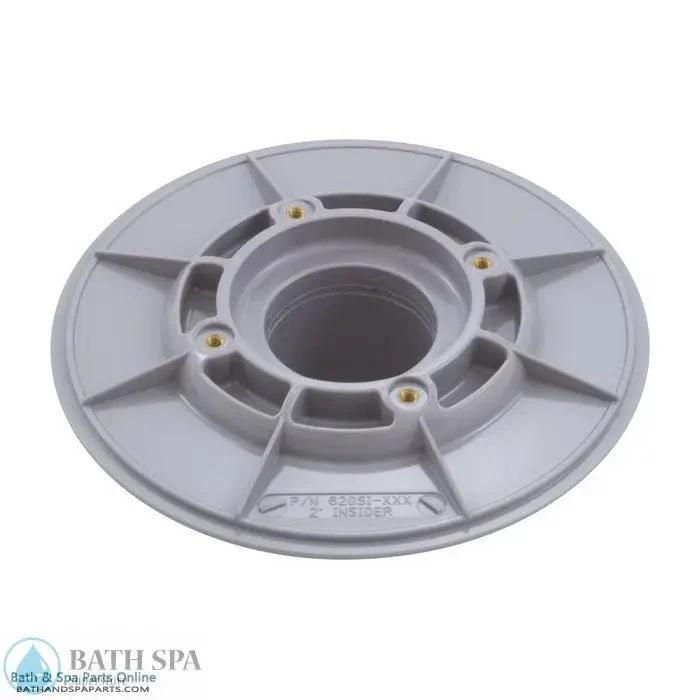 AquaStar Wall Fitting 6 Inch Diameter Two And Three Eighths Hub Size Two Inch Slip Inside Light Grey 620SI103 Pool Parts: Pool Main Drain 55-300-1061_XL