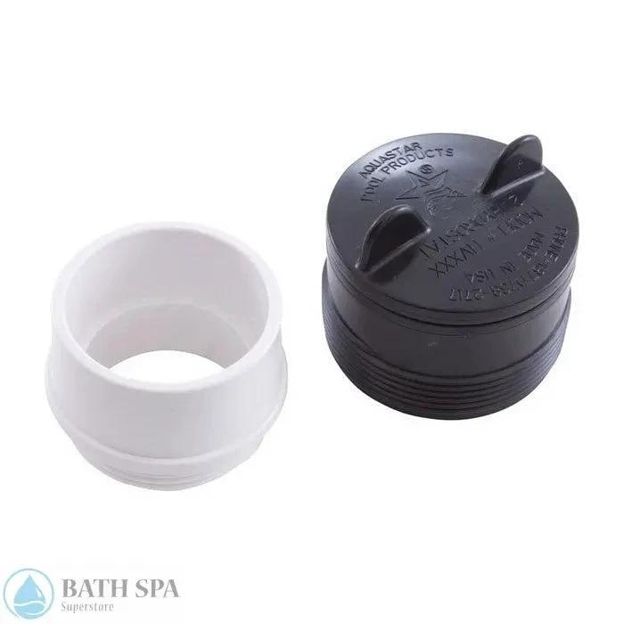 AquaStar Hydrostatic Relief Valve 2 Inch FPT Black Made in USA HV102 Pool Safety and Pressure Relief Device Pool Parts: Pool Main Drain 55-300-1104_XL