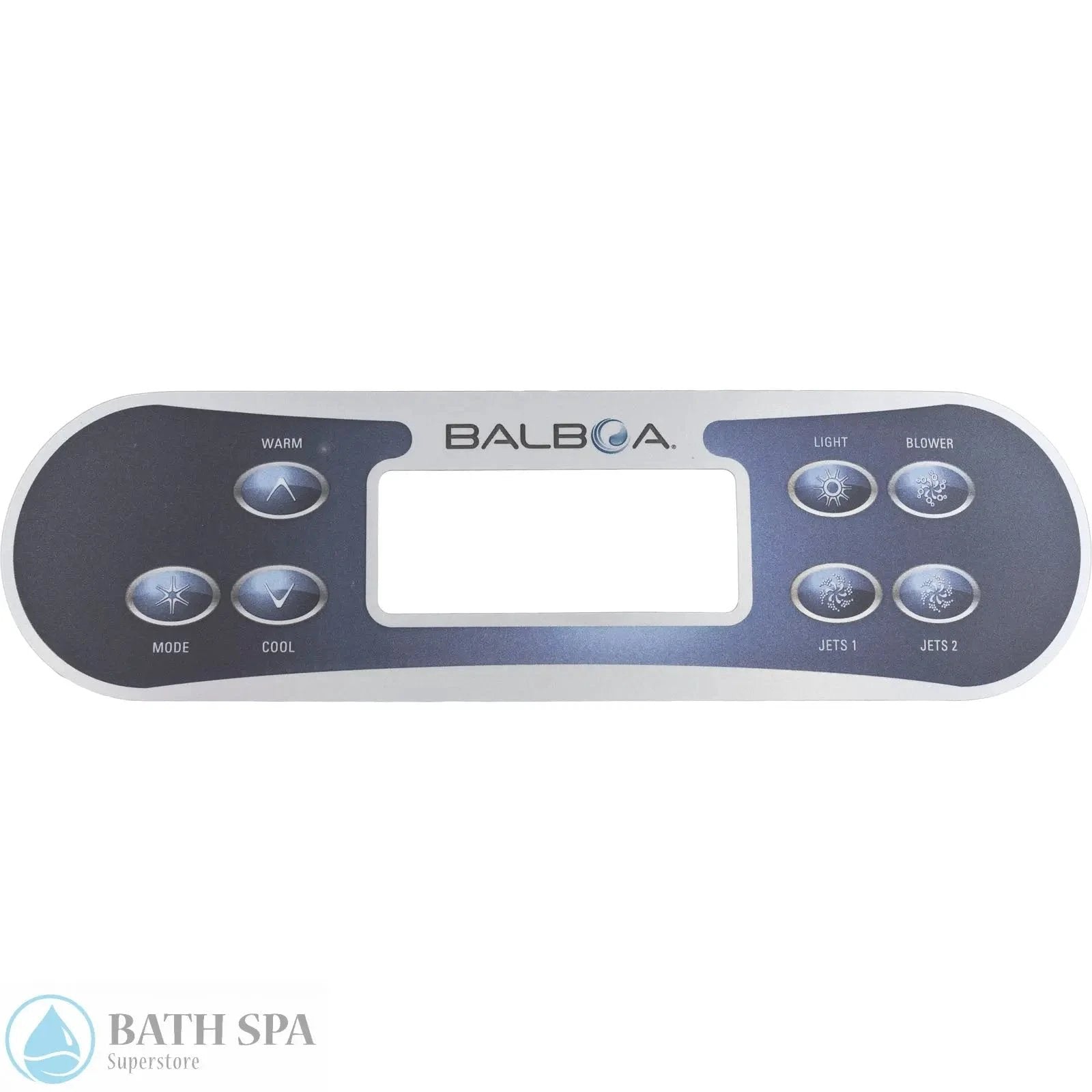 Balboa 7-Button VL700S Topside Panel Overlay (11688) Spa Parts: Spa Topside Panel Overlays (Balboa) 58-138-1274_XL