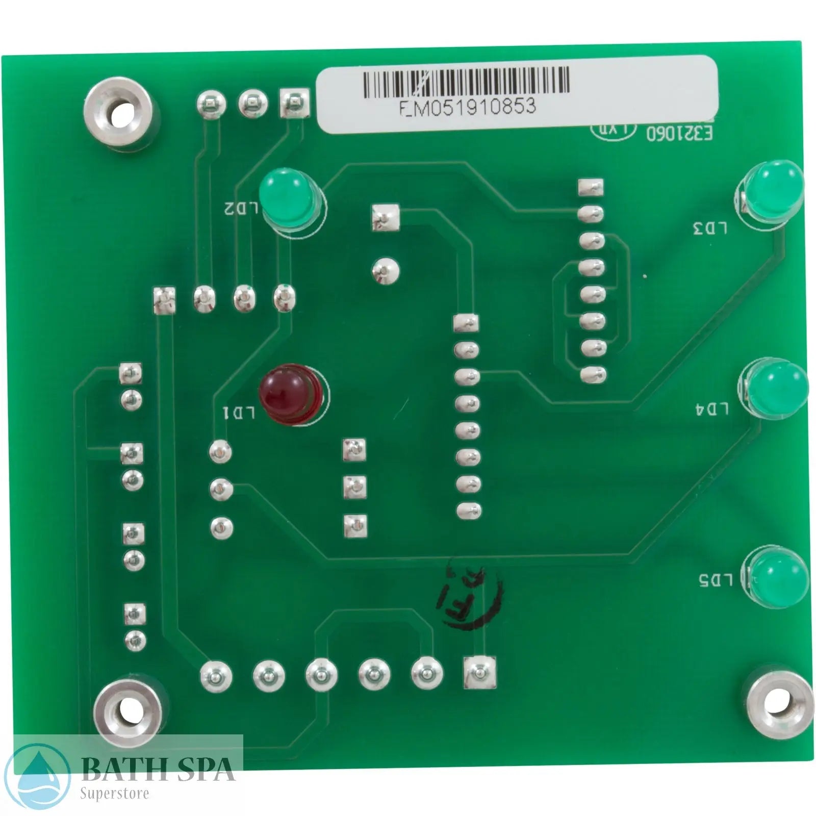 Pentair Compool LX-820 PCB Circuit Board (PCLX820) Spa Parts: Spa Circuit Boards (Pentair) 59-110-2470_1-REVERSE__XL