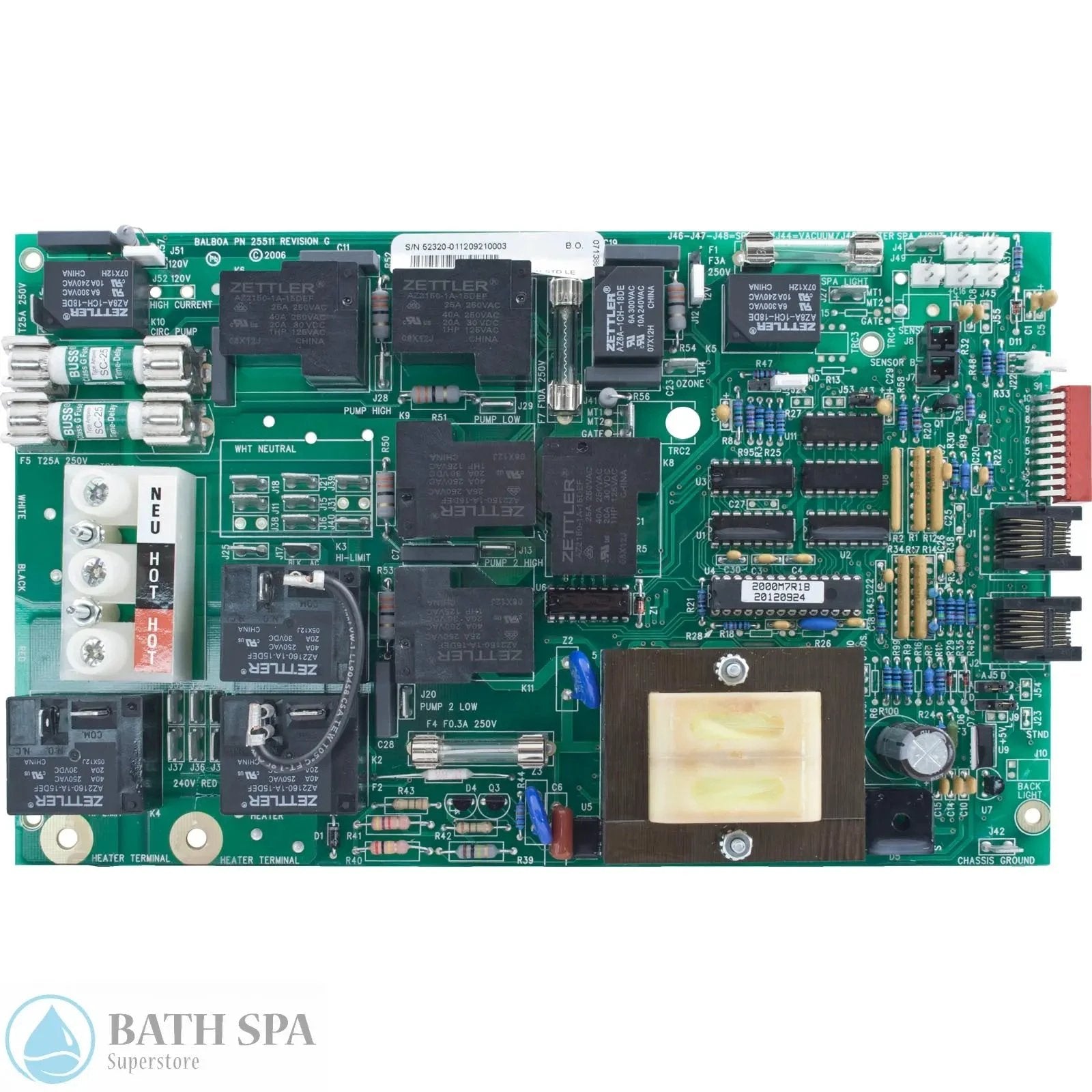 Balboa Circuit Board - 2M7DLX 2000LE M7 (53339-01) Spa Parts: Spa Circuit Boards (Balboa) 59-138-1043_XL_c7db0b26-5c0b-445e-95e7-5271e2dc76ed
