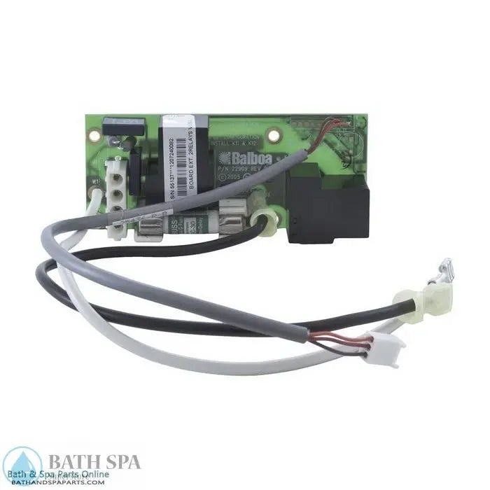 Hydro-Quip B-Series 2-Speed Extender Replacement Spa Circuit Board (33-0029-K) Spa Parts: Spa Circuit Boards (Hydro Quip) 59-355-1051_XL