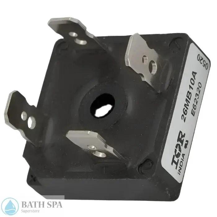 Jacuzzi Whirlpool Bath JWB 10 Amp Full Wave Bridge Rectifier 120V AC to 110V DC 8752000 Electrical: Misc Electrical Parts 59-360-2000
