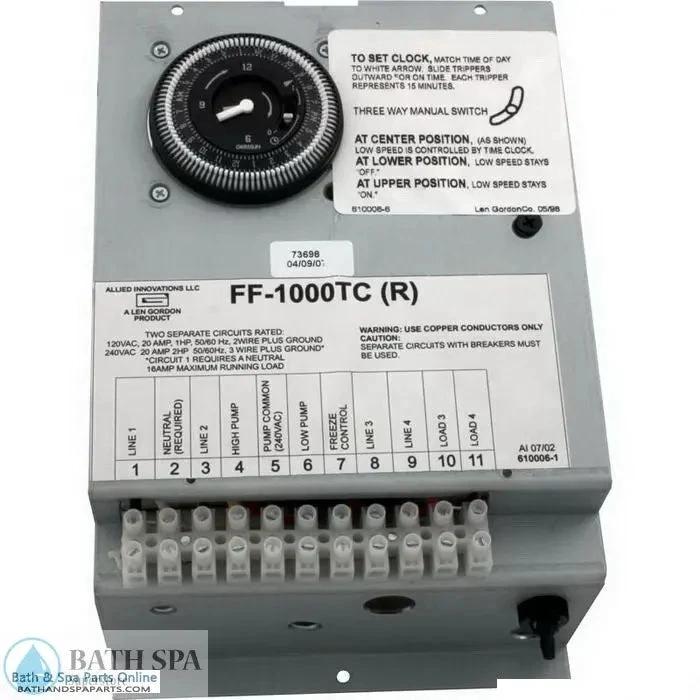 Allied FF1000TCR Series Internal Control Replacement (810006-0) Spa Parts: Spa Control Systems 59-439-2302_xl