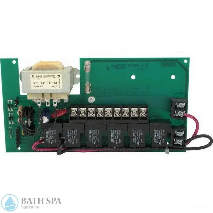 Hydro Spa AC PCB Circuit Board With Relays (203008) Spa Parts: Spa Circuit Boards (Hydro Spas) 59-577-1005