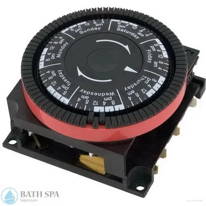 Borg General Controls Diehl 7 Day 120V SPST Timer (TA4073) Electrical: Time Clock 59-581-1010_xl