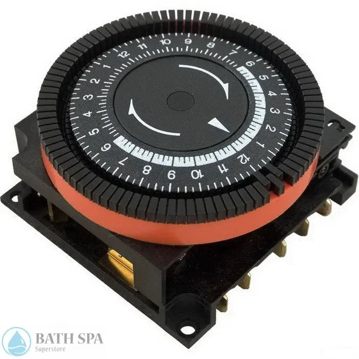 Borg General Controls Diehl 24 Hour 220V SPDT Timer (TA4074) Electrical: Time Clock 59-581-1016_xl