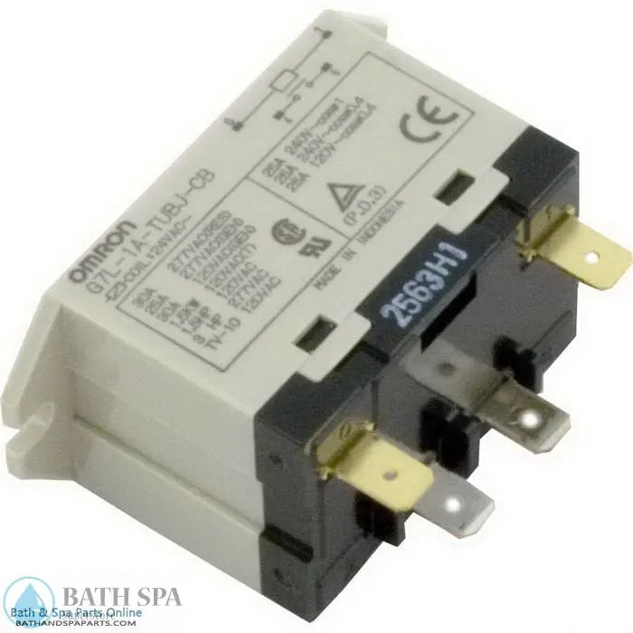 Omron Relay, SPST 24VAC 30A (G7L1ATUBJCBAC24) Electrical: Relays/Contactors 60-584-1008_xl