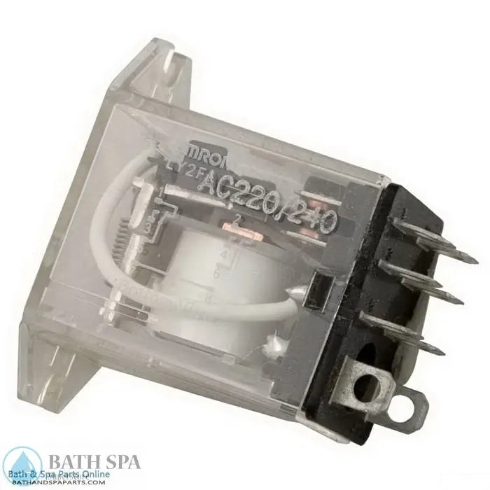 Omron LY2-F Relay DPDT 220vac 10amp (LY2-F-AC220) Electrical: Relays/Contactors 60-584-1230_xl