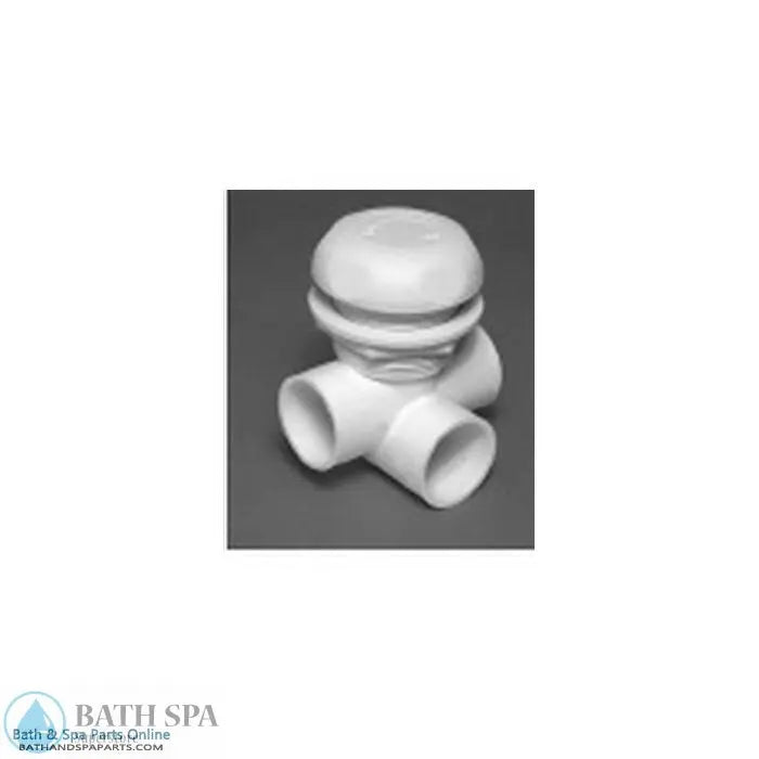 Waterway 1" Horizontal Dual Port On/Off Turn Valve (600-4380) PVC Plastic Fittings & Valves: Valves - Diverter Valves 600-4380