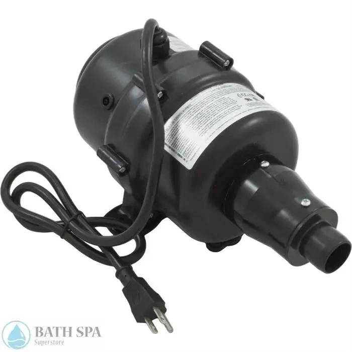 Air Blower, CG Air Silver, 3 spd, 120v, 300W Htr Air Switch (SL3-3-75-120/60A-N8'-BM+RN01) Bath Parts: Bath Air Blowers 60ANCG13_0ebf2b1a-5254-482f-b740-ff40fd91771f