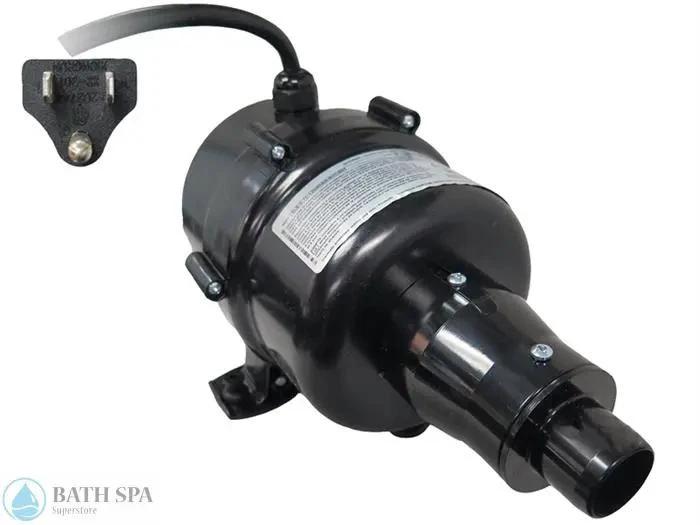 Air Blower, CG Air Silver, 500W Motor 300W Htr 120v Nema Plug (SLO-3-50-120/60-N) Bath Parts: Bath Air Blowers 60N_c8093c34-2eac-4dc3-a477-64f21568f90e