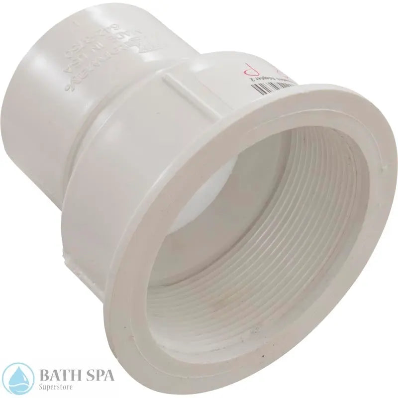 Waterway 2" Threaded Straight Adapter (642-3750) PVC Plastic Fittings & Valves: Adapters 642-3750