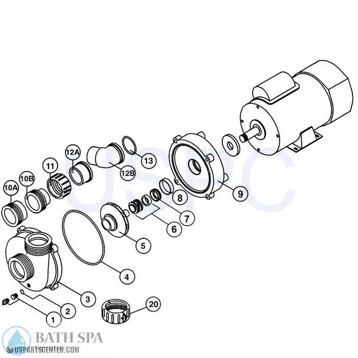 Vico Ultima (Ultra Jet) Sundance Spa Parts 6500801