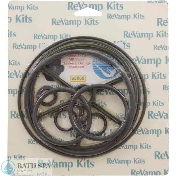 Go Kit Valve Rebuild Kit 69, Pent/Praher 1-1/2" Multiport Valve Spa Parts 65069_4f6c6a42-d15f-4f20-8c44-650293cebd29