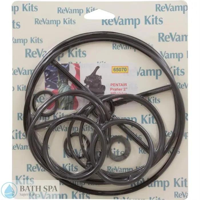 Go Kit Valve Rebuild Kit 70, Pentair/Praher 2" Multiport Valve (65070) Spa Parts 65070_10529ffc-f7b7-4dc6-bd5b-f859d975c7e9