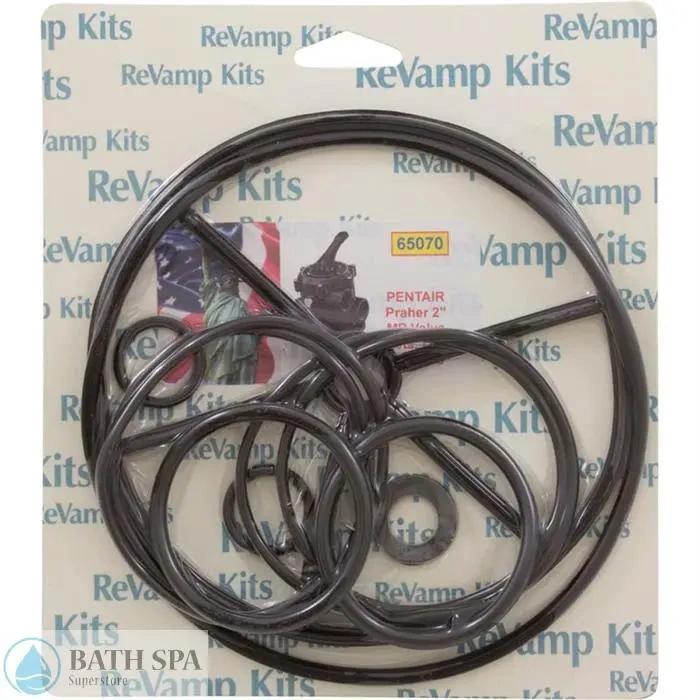Go Kit Valve Rebuild Kit 70, Pentair/Praher 2" Multiport Valve (65070) Spa Parts 65070_10529ffc-f7b7-4dc6-bd5b-f859d975c7e9