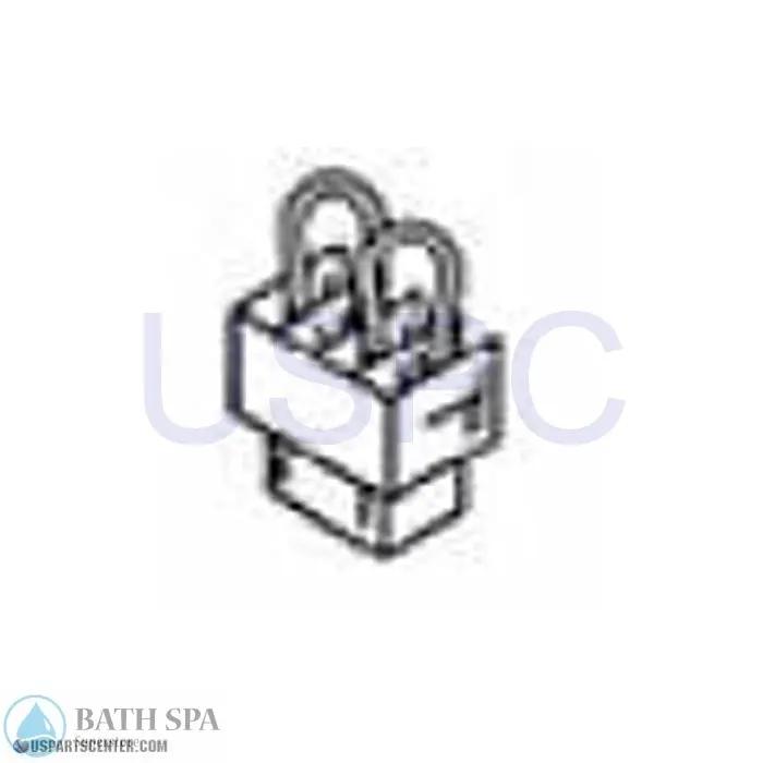 For bypass of pressure switch and high limit sensor on 602-624 and 6UR boards (Wires not included). Spa Parts 6560-891